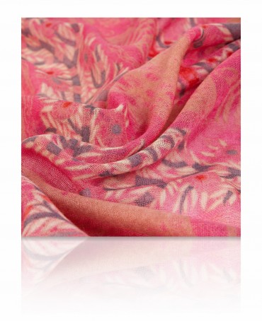 Палантин Женский ZW-TRIBAL/FUCSHIA